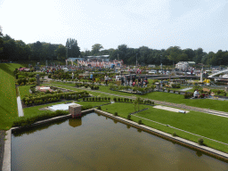 West part of the Madurodam miniature park, viewed from the south road