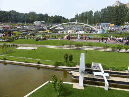 East part op the Madurodam miniature park, viewed from the south road