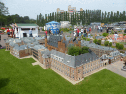 Scale model of the Binnenhof buildings of The Hague at the Madurodam miniature park