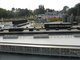 Scale model of Schiphol Airport at the Madurodam miniature park