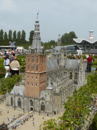 Scale model of the St. John`s Cathedral of Den Bosch at the Madurodam miniature park