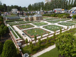 Scale model of the Het Loo Palace of Apeldoorn at the Madurodam miniature park