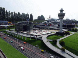 Scale model of Schiphol Airport at the Madurodam miniature park