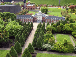 Scale model of the Huis ten Bosch palace of The Hague at the Madurodam miniature park