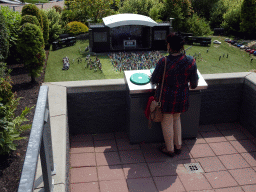 Scale model of a concert of Armin van Buuren at the Madurodam miniature park
