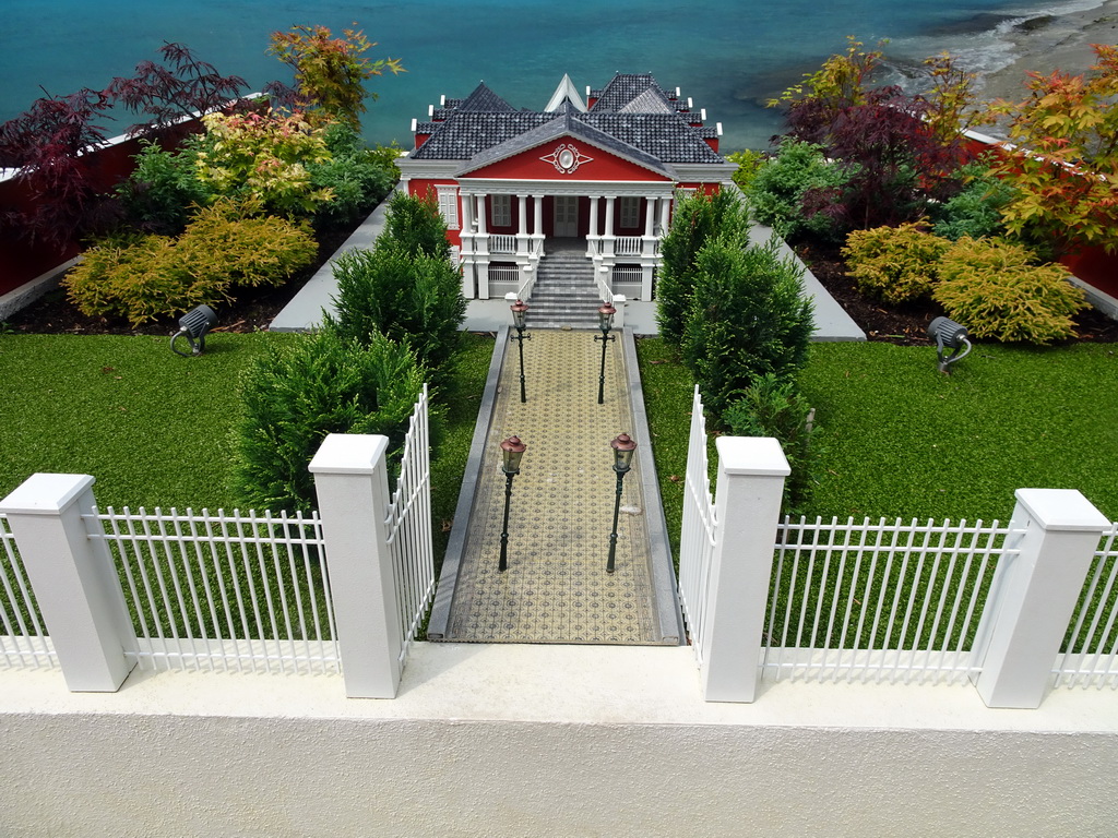 Scale model of the birth house of George Maduro at the Madurodam miniature park