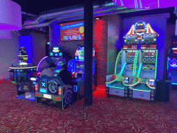 Interior of the Sir Winston Fun & Games arcade
