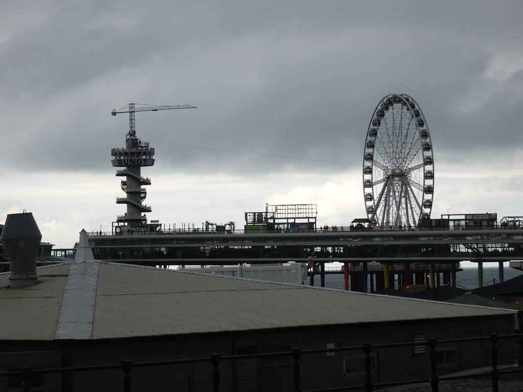 The Pier of Scheveningen, viewed from the Strandweg road