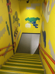 Staircase from the lobby to the Legoland Discovery Centre