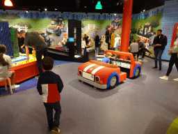 Max at the Testing Area at the Legoland Discovery Centre