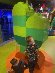 Max at the Duplo Park at the Legoland Discovery Centre