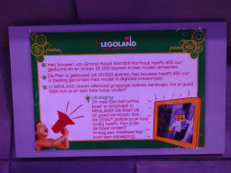 Information on the The Hague Miniland at the Legoland Discovery Centre