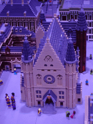 Scale models of the Binnenhof buildings at the The Hague Miniland at the Legoland Discovery Centre