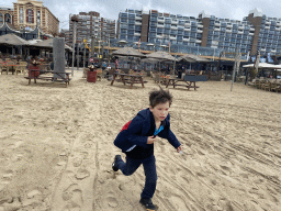 Max at the Scheveningen Beach