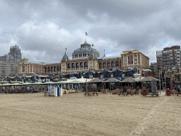 Front of the Kurhaus building, viewed from the Scheveningen Beach