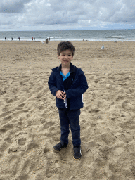 Max at the Scheveningen Beach