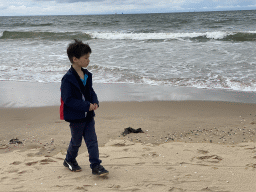 Max at the Scheveningen Beach