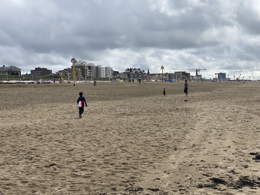 Max at the Scheveningen Beach