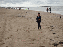 Max at the Scheveningen Beach