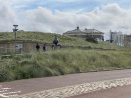 Fairytale Statue and the Museum Beelden aan Zee at the Strandweg street