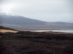 Laugarvatn Lake and surroundings, viewed from a parking place alongside the Gjabakkavegur road to Geysir