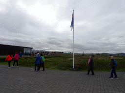 The Hakið Visitor Center and the Hakið Viewing Point of the Þingvellir National Park