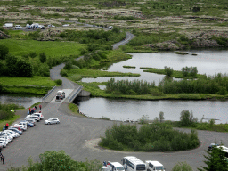 Þingvellir National Park and the north side of Þingvallavatn lake, viewed from the Hakið Viewing Point