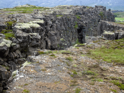 The Almannagjá Gorge at Þingvellir National Park, viewed from the Hakið Viewing Point