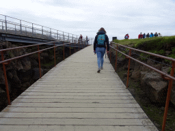 South end of the path through the Almannagjá Gorge at Þingvellir National Park