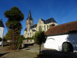 The south side of the Sint-Michaëlskerk church, viewed from the inner square of the Thorn Abbey