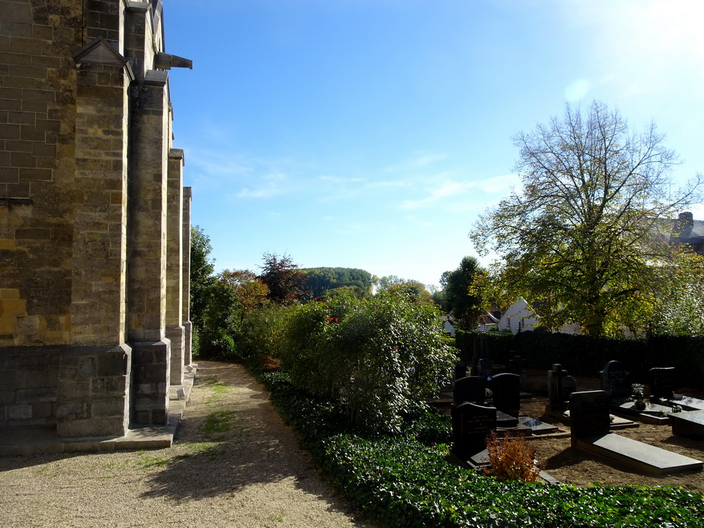 Cemetery at the southwest side of the Sint-Michaëlskerk church