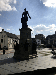 Statue of King William II at the Heuvel square