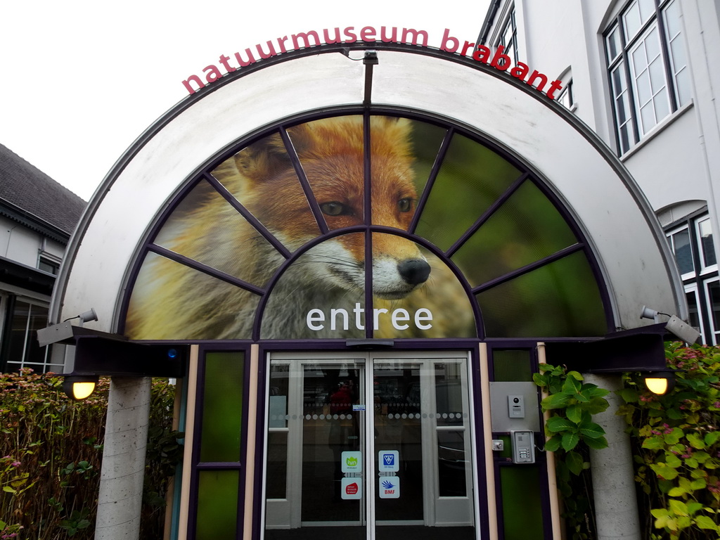 Entrance to the Natuurmuseum Brabant