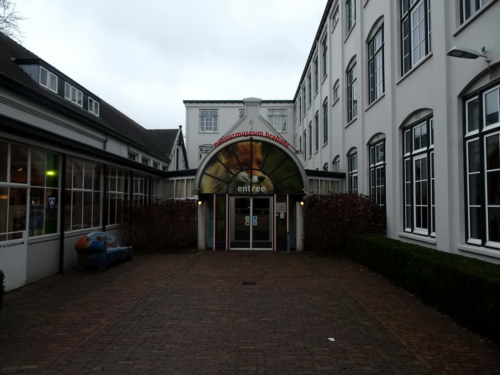 Entrance to the Natuurmuseum Brabant