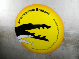 Sign of the Natuurmuseum Brabant at the Knegtel parking garage