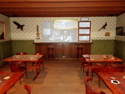 Interior of the Witte Geit café at the `Jouw Brabant, mijn Brabant - een landschap vol herinneringen` exhibition at the first floor of the Natuurmuseum Brabant