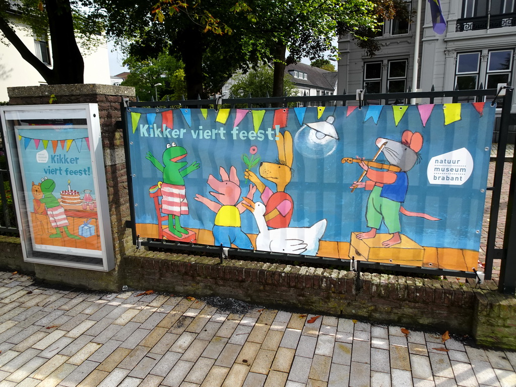 Information on the `Kikker viert feest!` activities at the Natuurmuseum Brabant