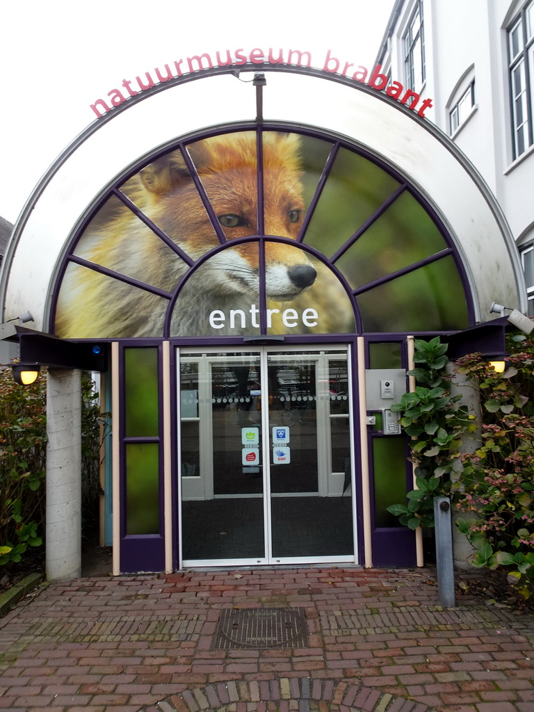 Entrance to the Natuurmuseum Brabant