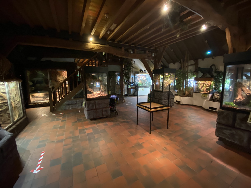 Interior of the Ground Floor of the main building of the Dierenpark De Oliemeulen zoo