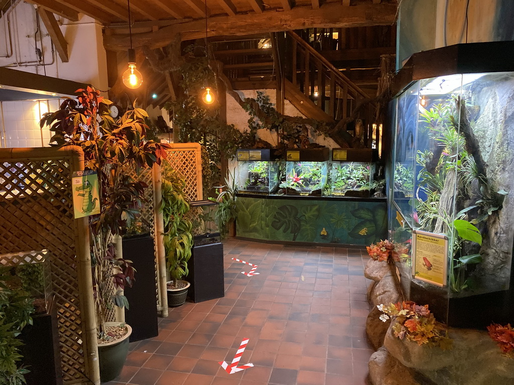 Interior of the Ground Floor of the main building of the Dierenpark De Oliemeulen zoo