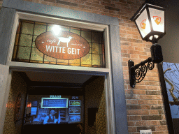 Entrance to the Witte Geit café at the `Jouw Brabant, mijn Brabant - een landschap vol herinneringen` exhibition at the first floor of the Natuurmuseum Brabant