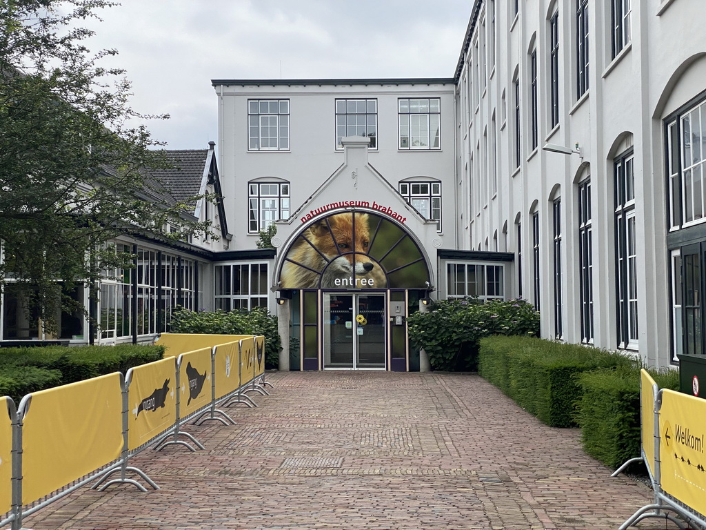 Entrance to the Natuurmuseum Brabant