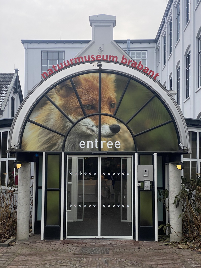 Entrance to the Natuurmuseum Brabant