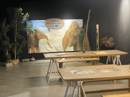 Interior of the classroom next to the `IJstijd!` exhibition at the ground floor of the Natuurmuseum Brabant