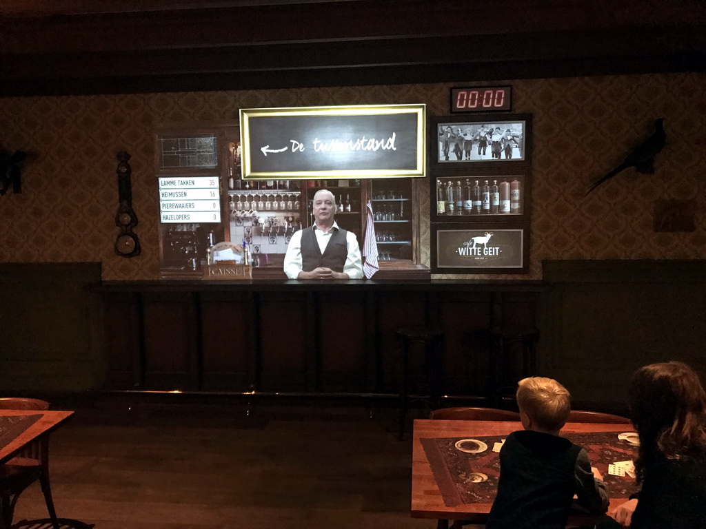 Pub quiz at the Witte Geit café at the `Jouw Brabant, mijn Brabant - een landschap vol herinneringen` exhibition at the first floor of the Natuurmuseum Brabant