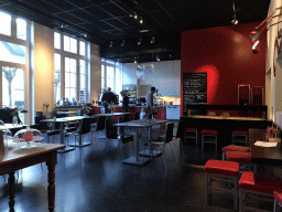 Interior of the Museumcafé at the ground floor of the Natuurmuseum Brabant