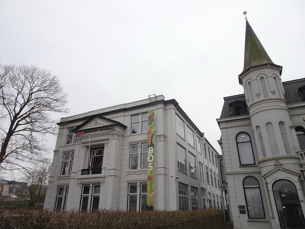 Front of the Natuurmuseum Brabant at the Spoorlaan street