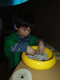 Max at the `Beleef Ontdek Samen: BOS` exhibition at the second floor of the Natuurmuseum Brabant