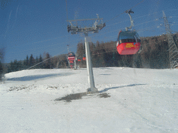 Ski lift to the Hochzillertal ski resort