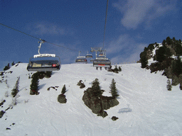 Ski lift to the Hochzillertal ski resort